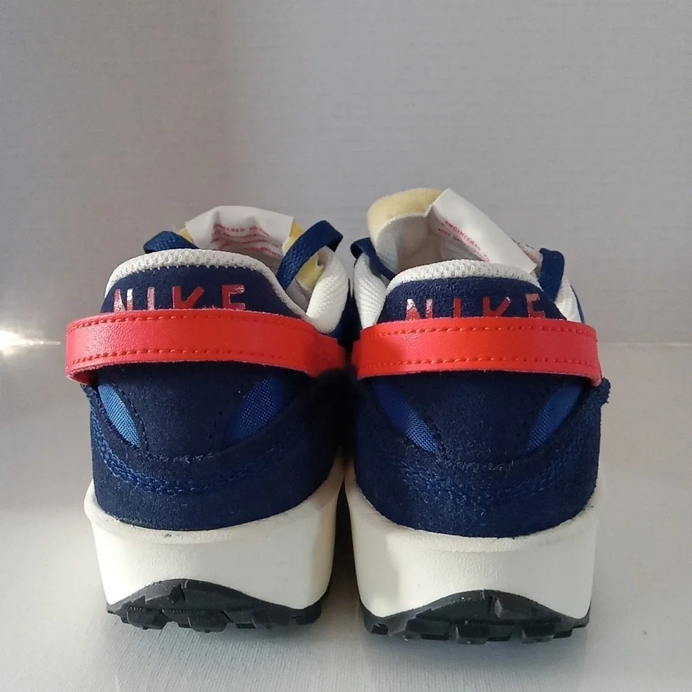 Nike Shoes Women's Size 6 Blue Void Red Waffle Debut Running Sneakers IB4364-492